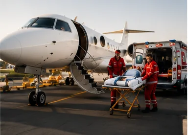 Transport medyczny samolotem do zagranicznej kliniki